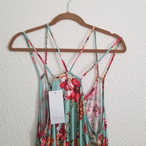 Blu Heaven Print New Top - Picture 2 of 2